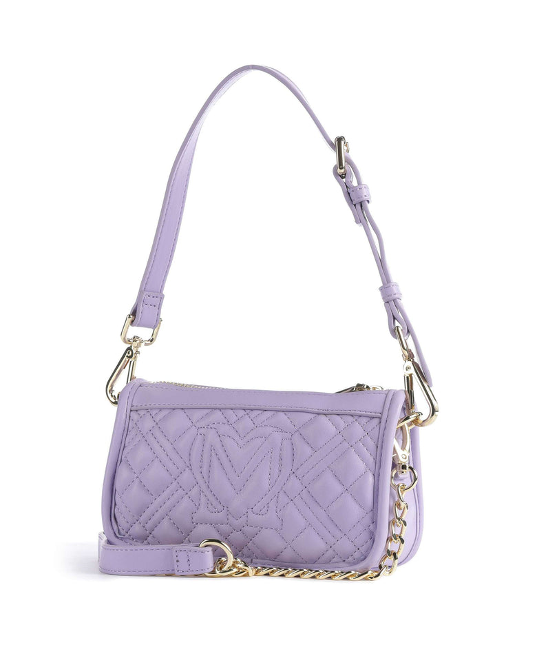 Love Moschino Quilted Shoulder bag lilla