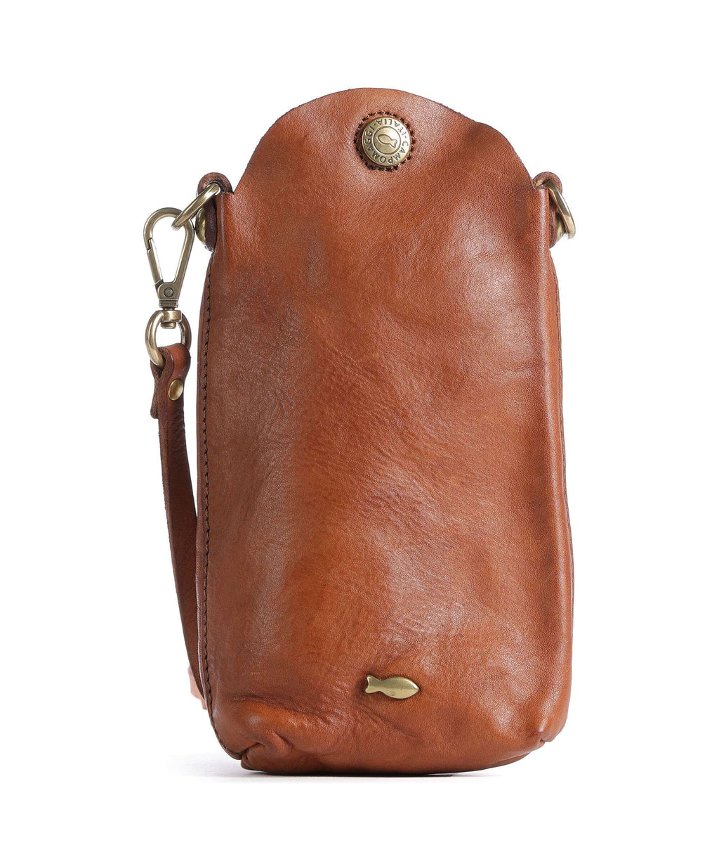 Campomaggi Phone bag cognac