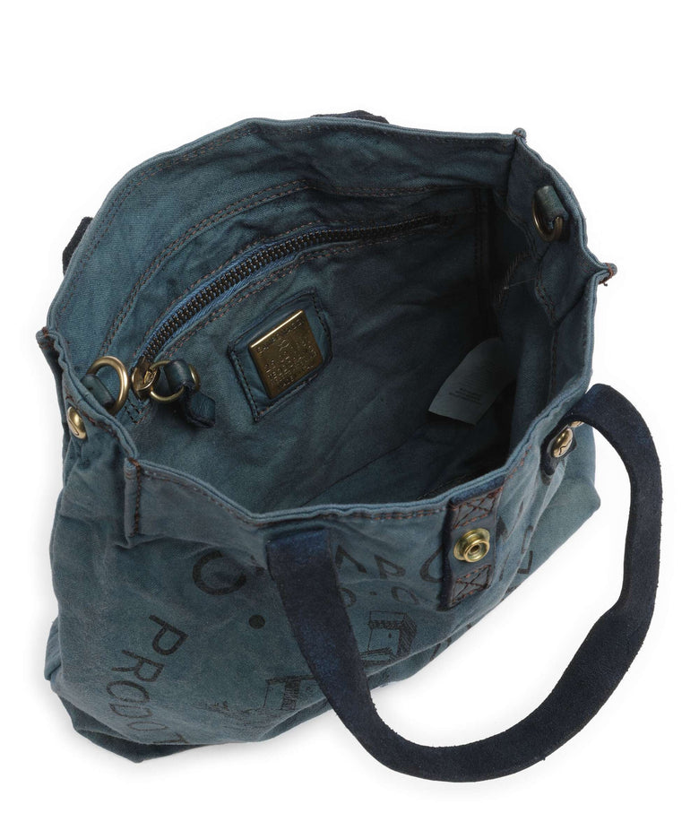 Campomaggi Handbag beige/zaffiro/nera