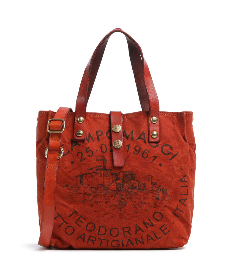 Campomaggi Handbag beige/cotto/nera
