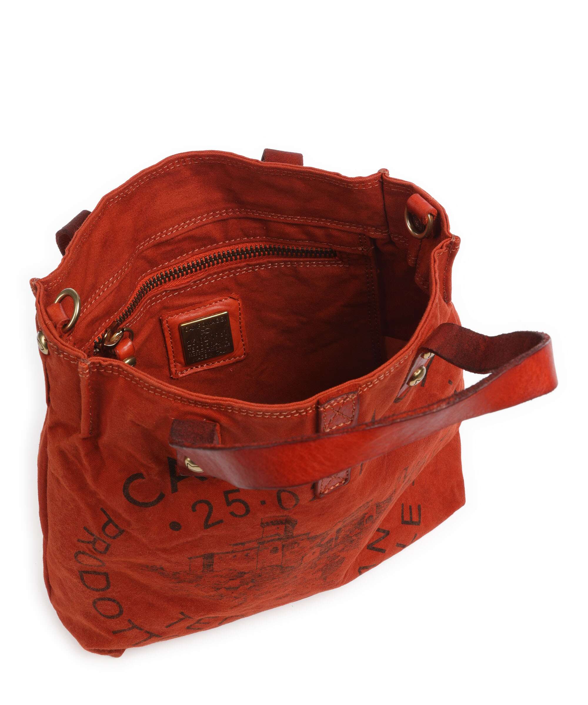 Campomaggi Handbag beige/cotto/nera