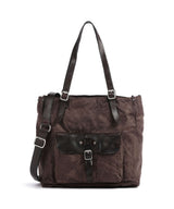 Campomaggi bolsa shopper verde militare/moro