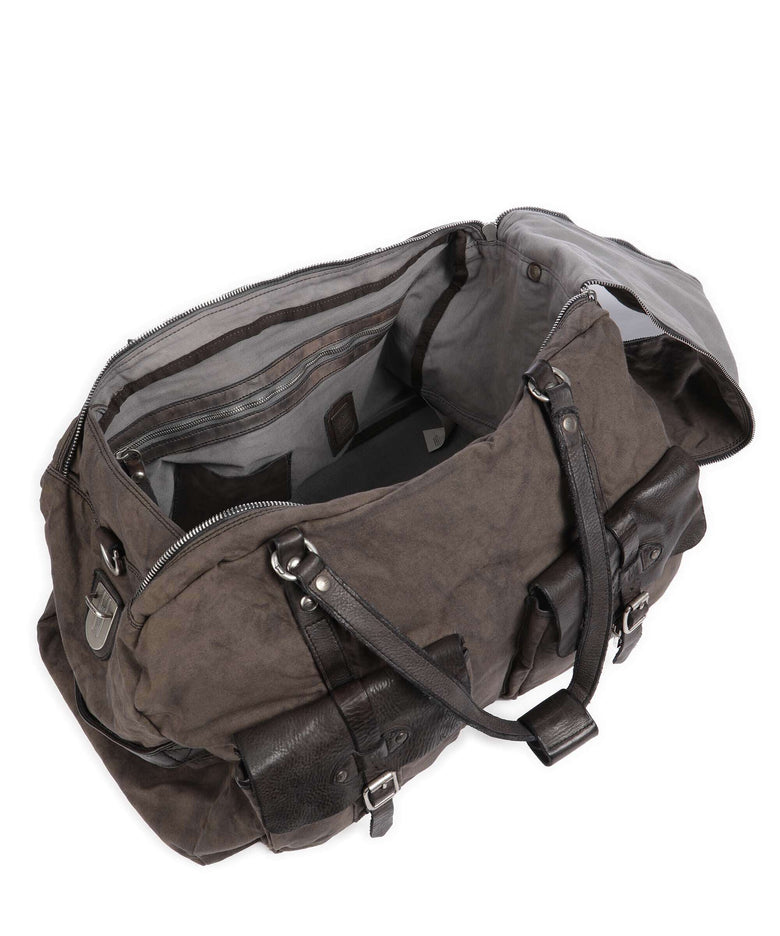 Campomaggi Weekend bag verde militare/grigio