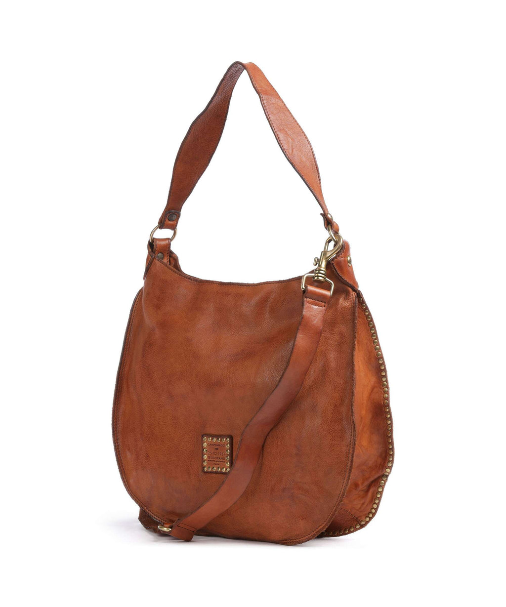Campomaggi Hobo bag cognac