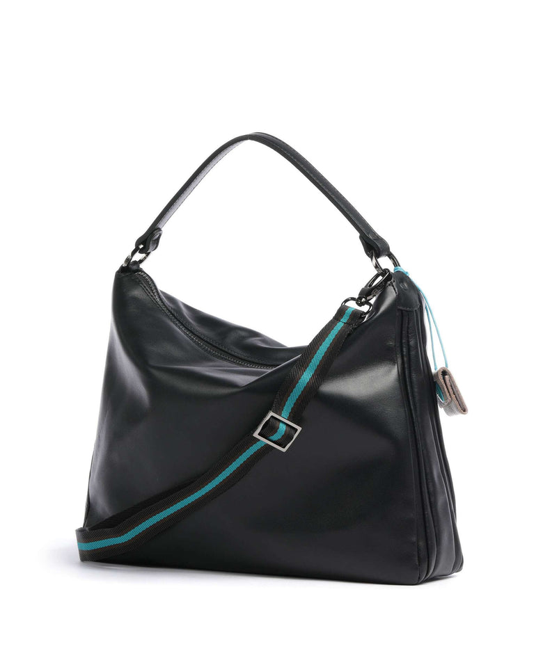 Gabs Stripes Calliope Hobo bag nero