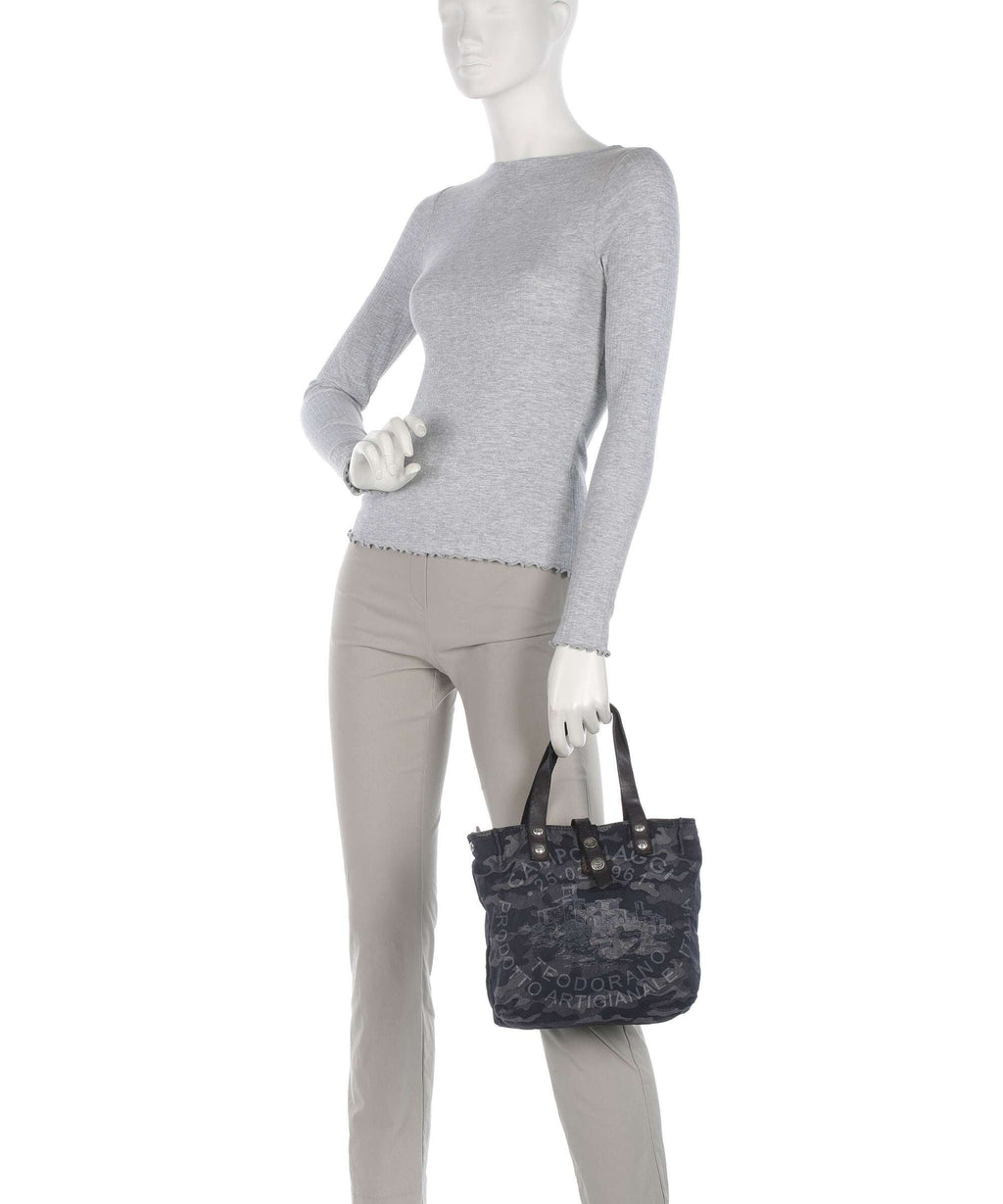 Campomaggi Handbag camouflage grigio