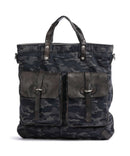 Campomaggi Mochila tipo bolsa camouflage blue/dark grey