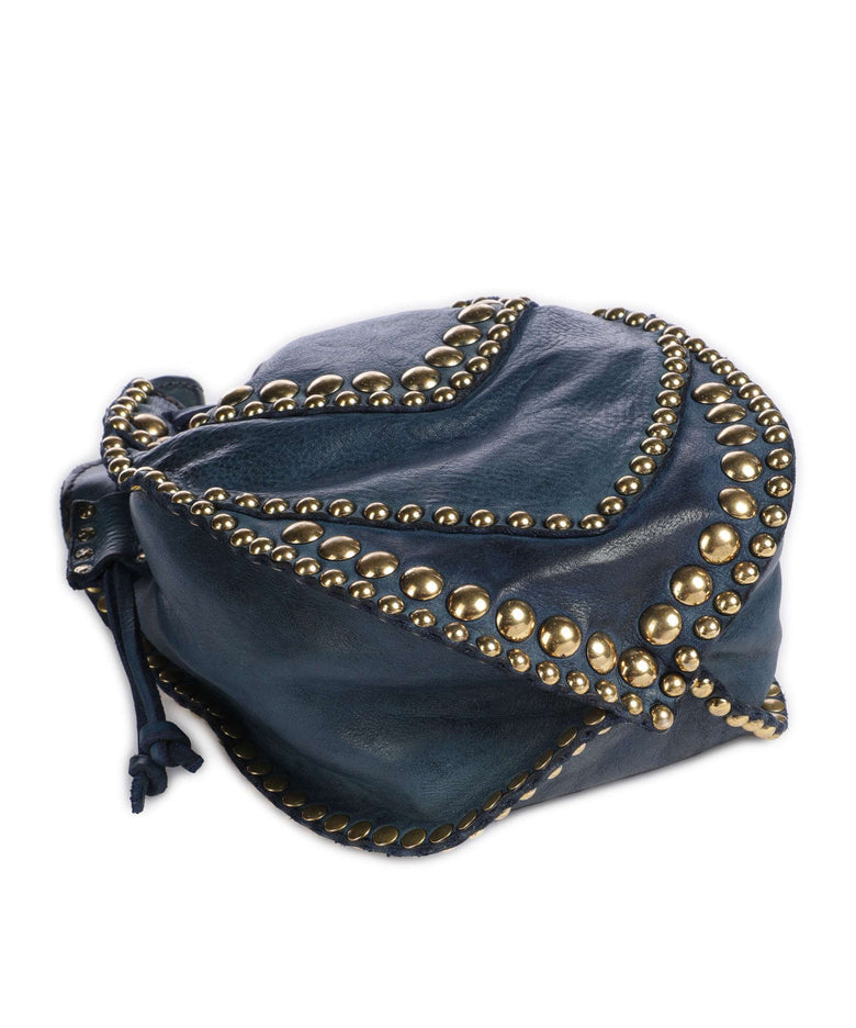 Campomaggi Bucket bag sapphire