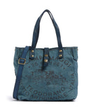 Campomaggi Bolsa beige/zaffiro/moro