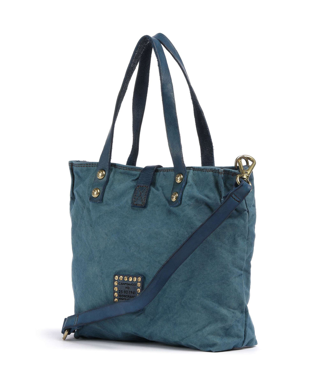 Campomaggi Handbag beige/zaffiro/moro