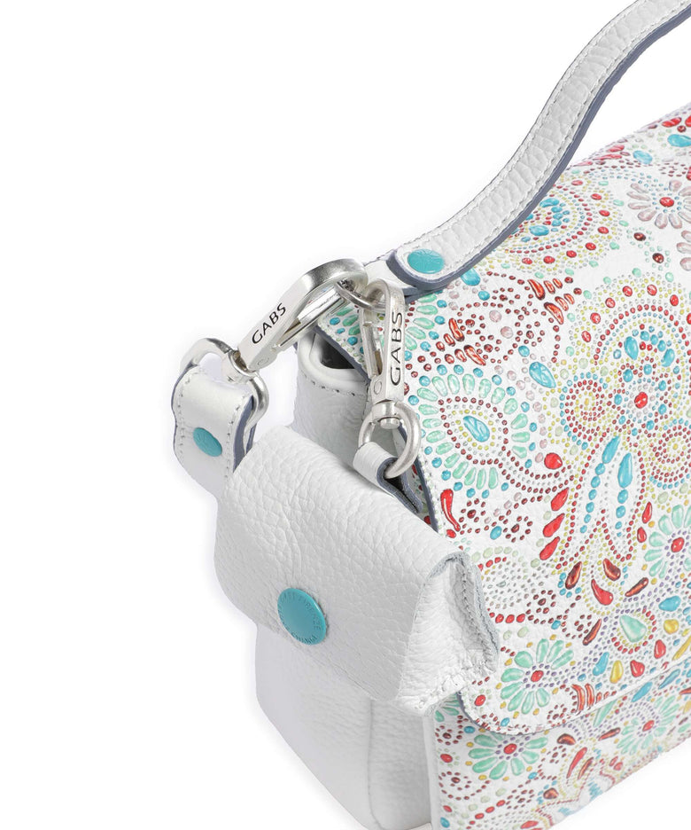 Gabs Phoenix Maioliche Shaila Crossbody bag white