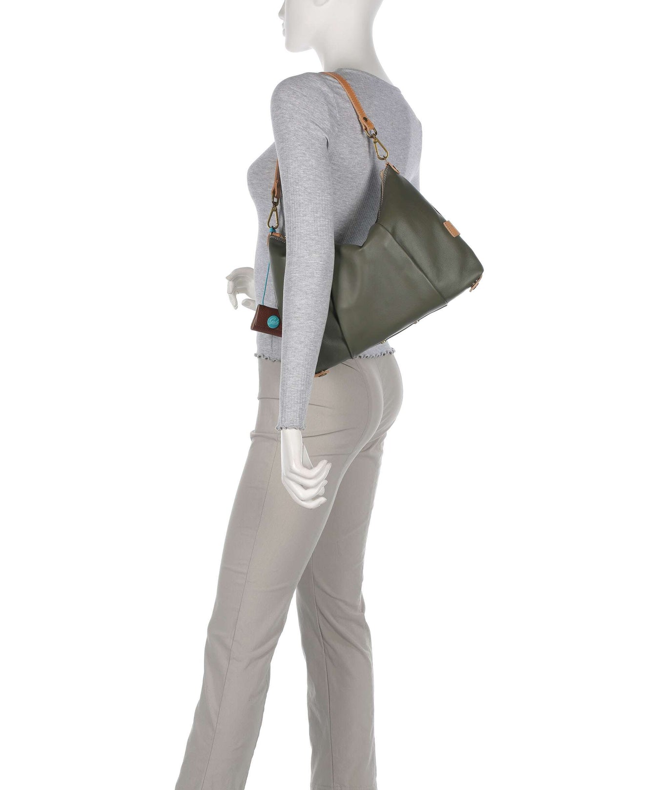 Gabs Naxos Mireya Hobo bag verde militare