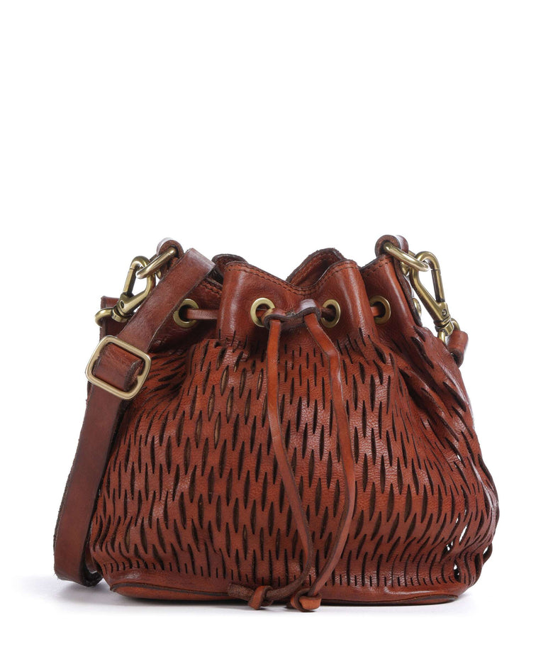 Campomaggi Bucket bag cognac