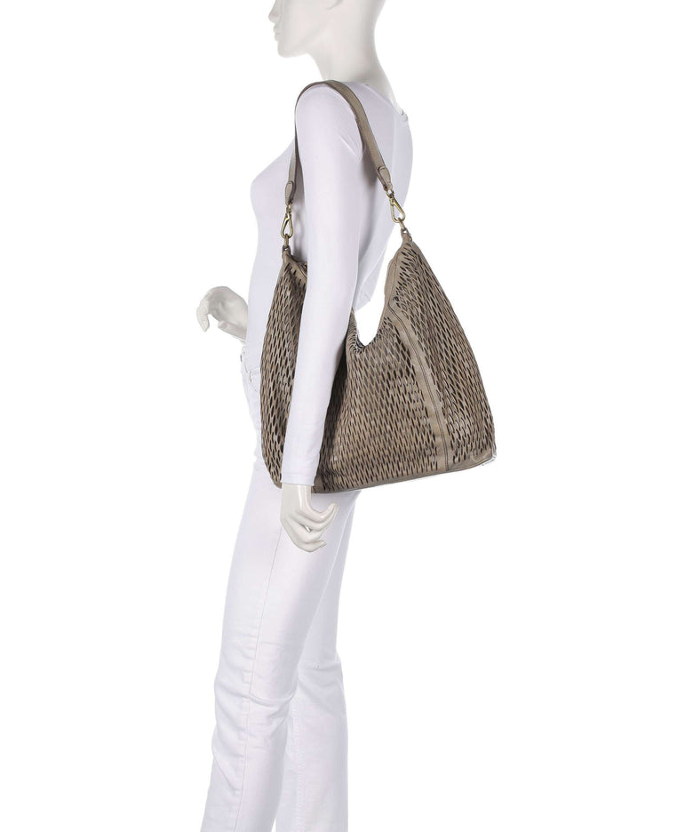 Campomaggi Hobo bag ghiaccio
