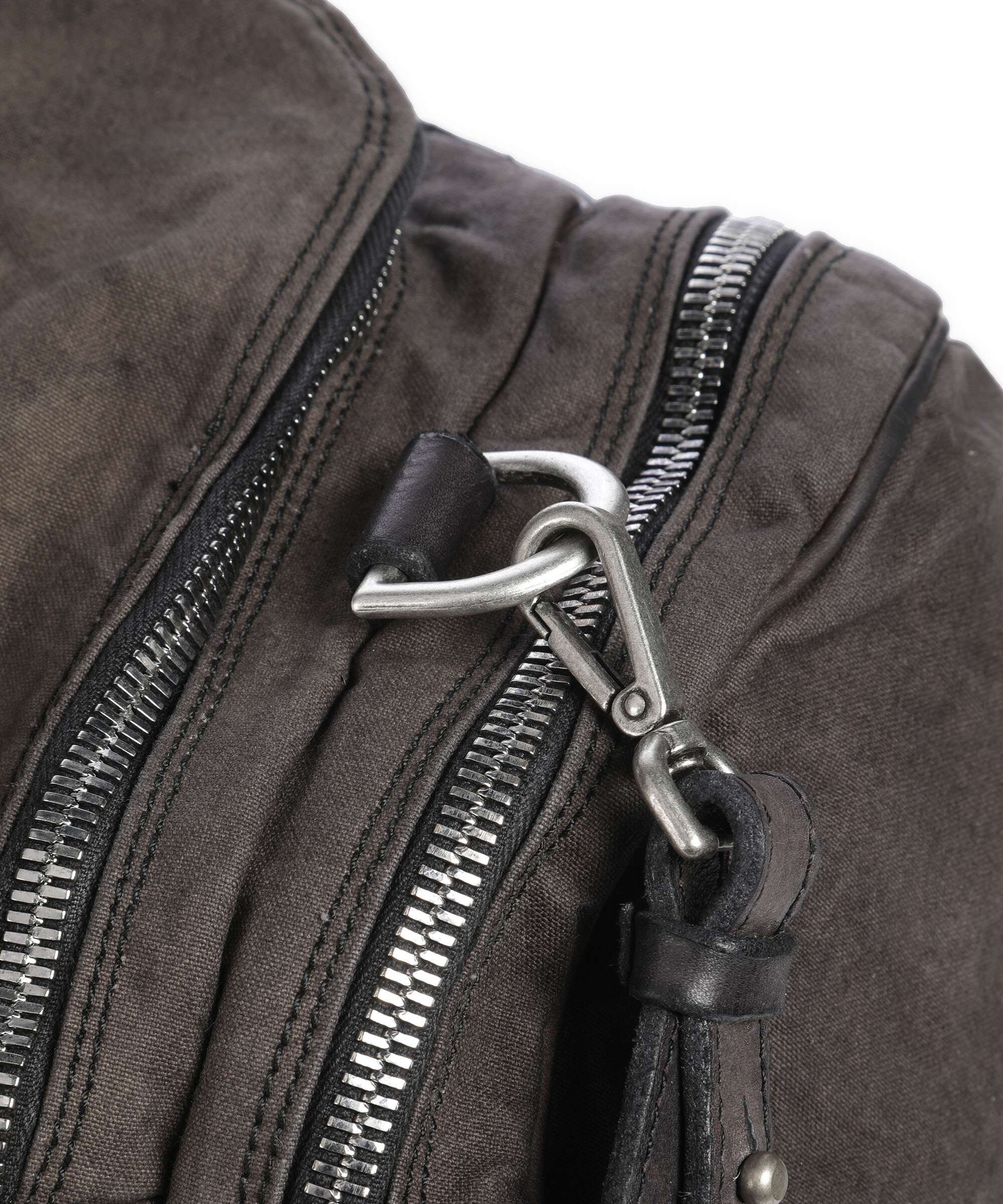 Campomaggi Weekend bag verde militare/grigio/nera