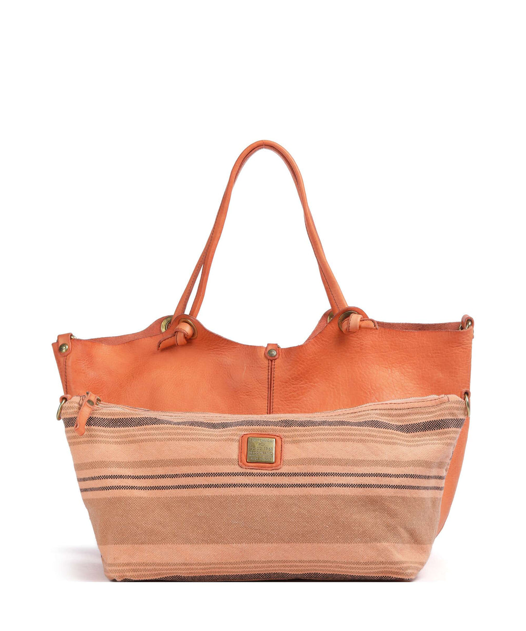 Campomaggi Tote bag albicocca