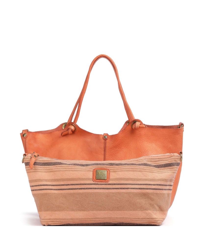 Campomaggi Tote bag albicocca