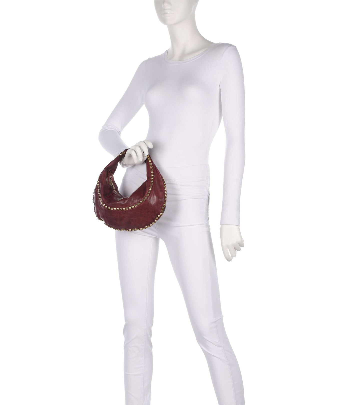 Campomaggi Hobo bag borgogna