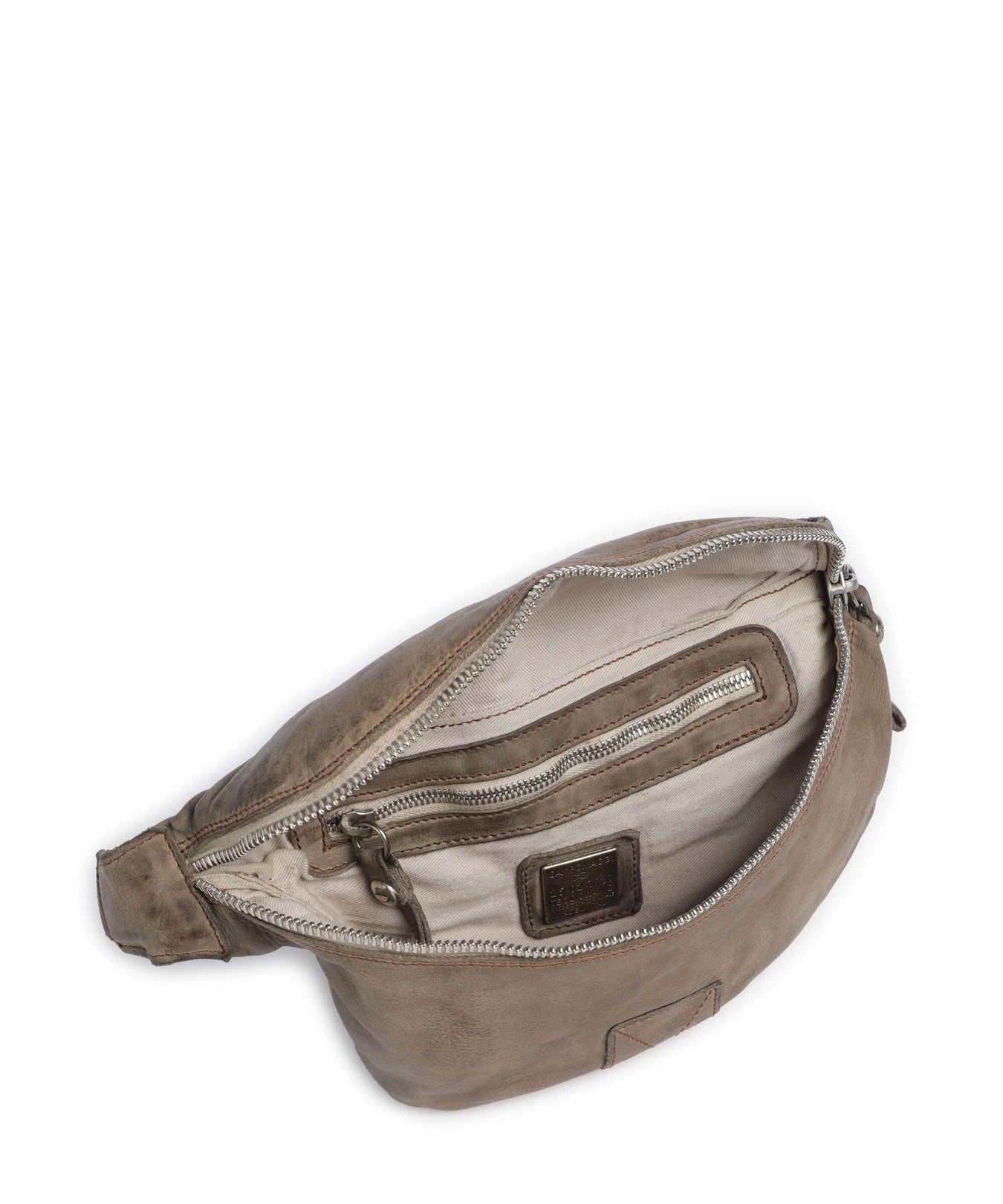 Campomaggi Fanny pack cemento