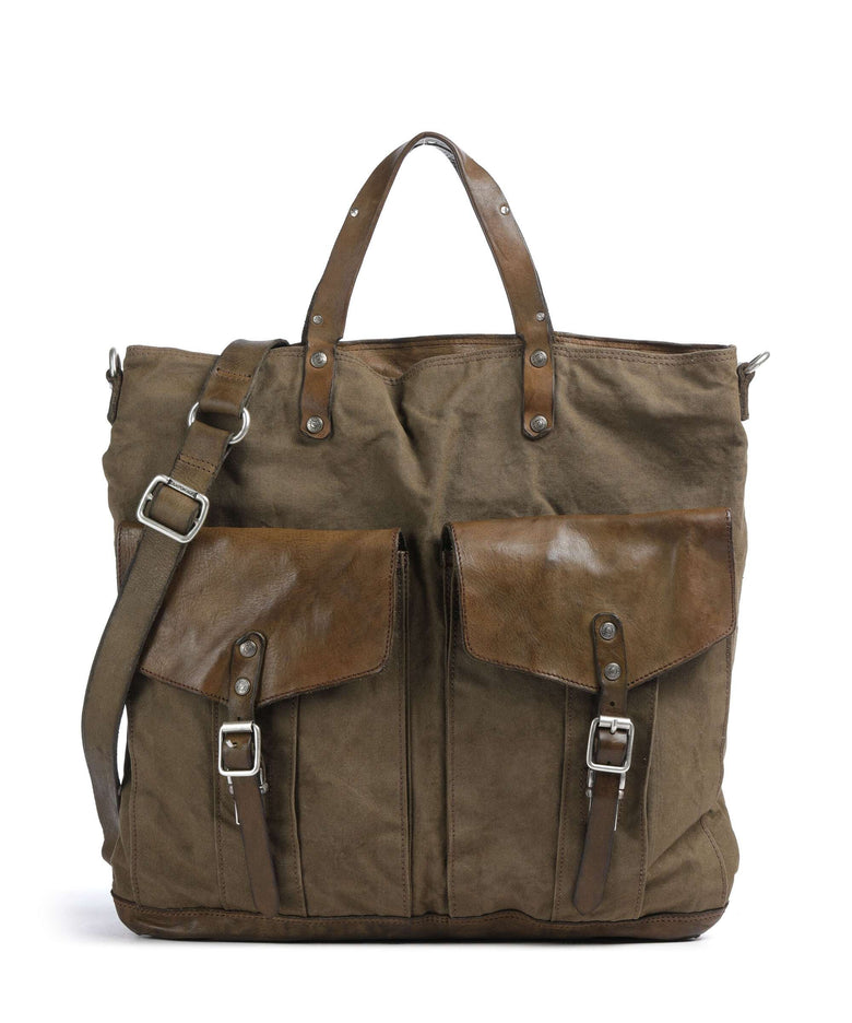 Campomaggi Backpack bag verde militare