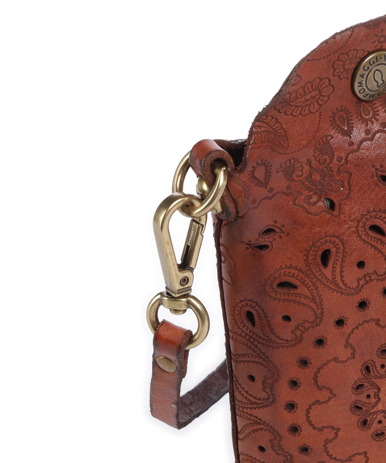 Campomaggi Phone bag cognac