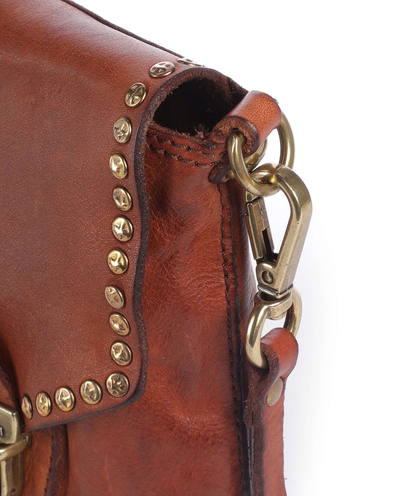 Campomaggi Phone bag cognac