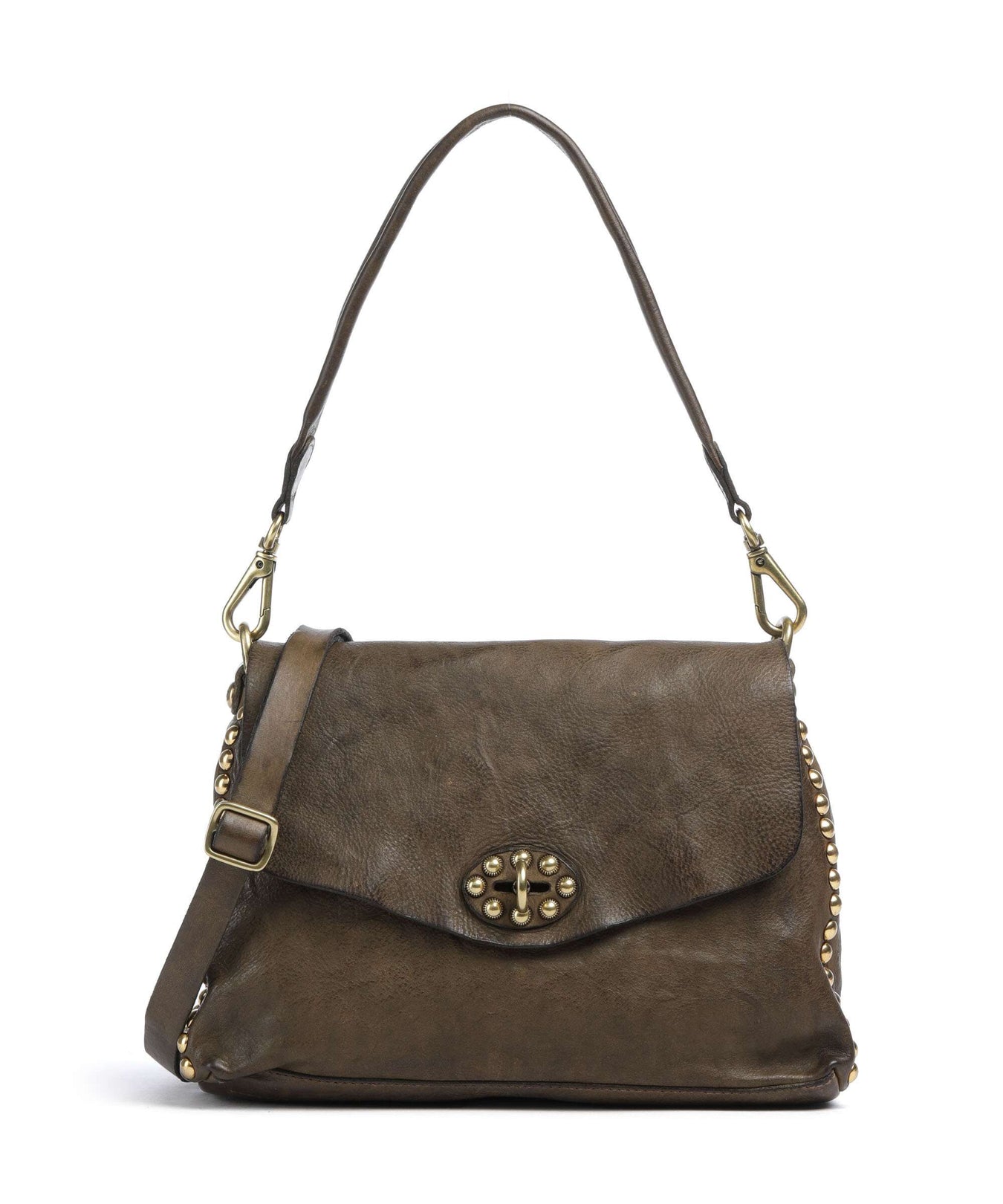 Campomaggi Shoulder bag verde militare