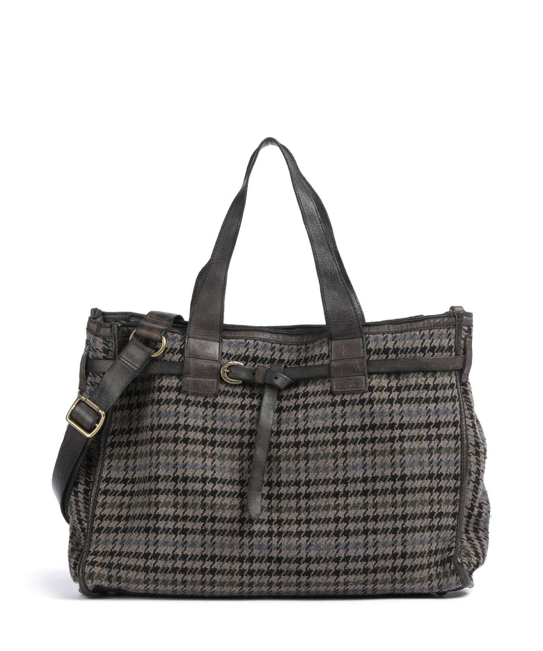 Campomaggi Handbag beige/nero