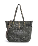 Campomaggi bolsa shopper grigio ghiaccio
