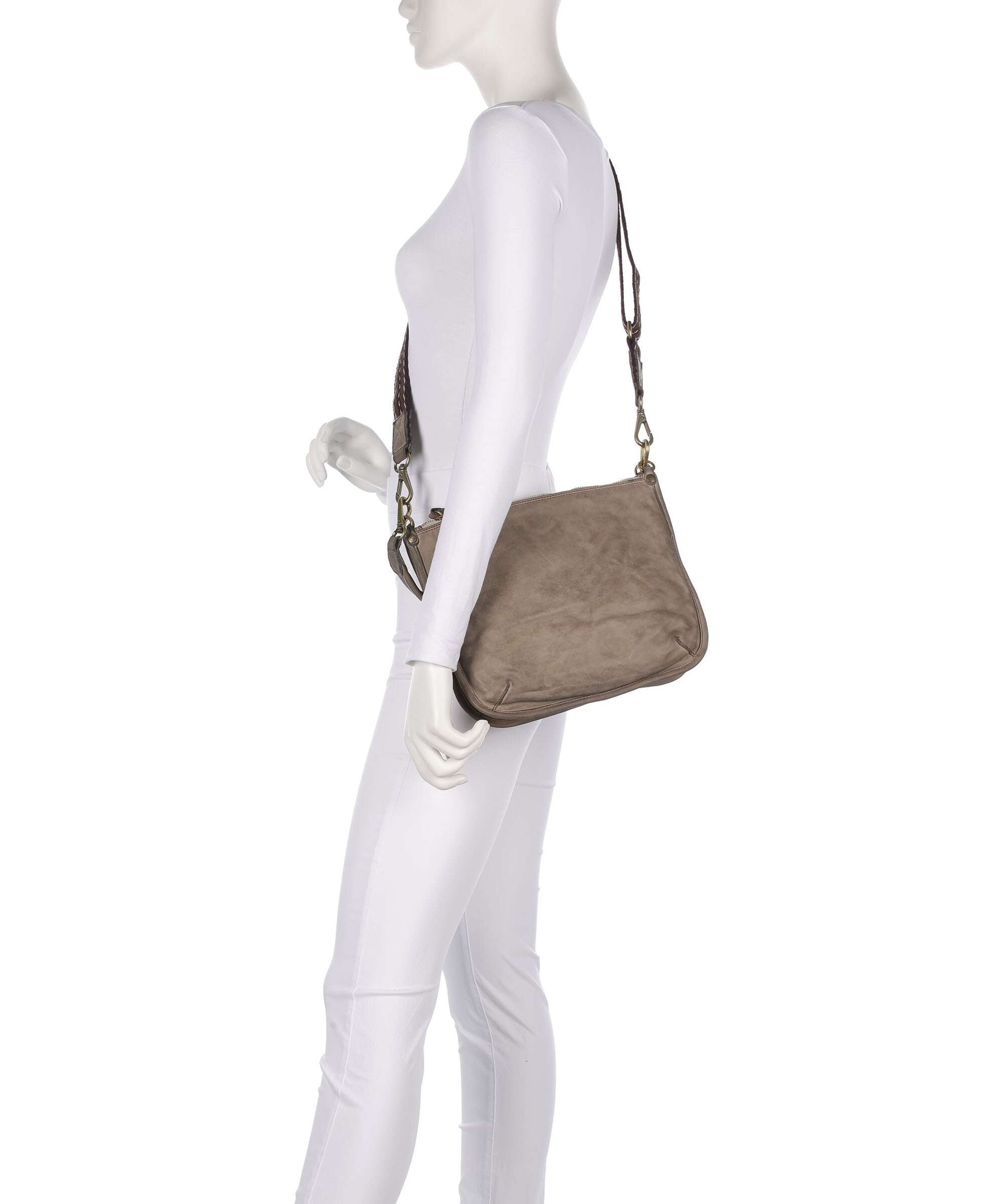 Campomaggi Shoulder bag cemento