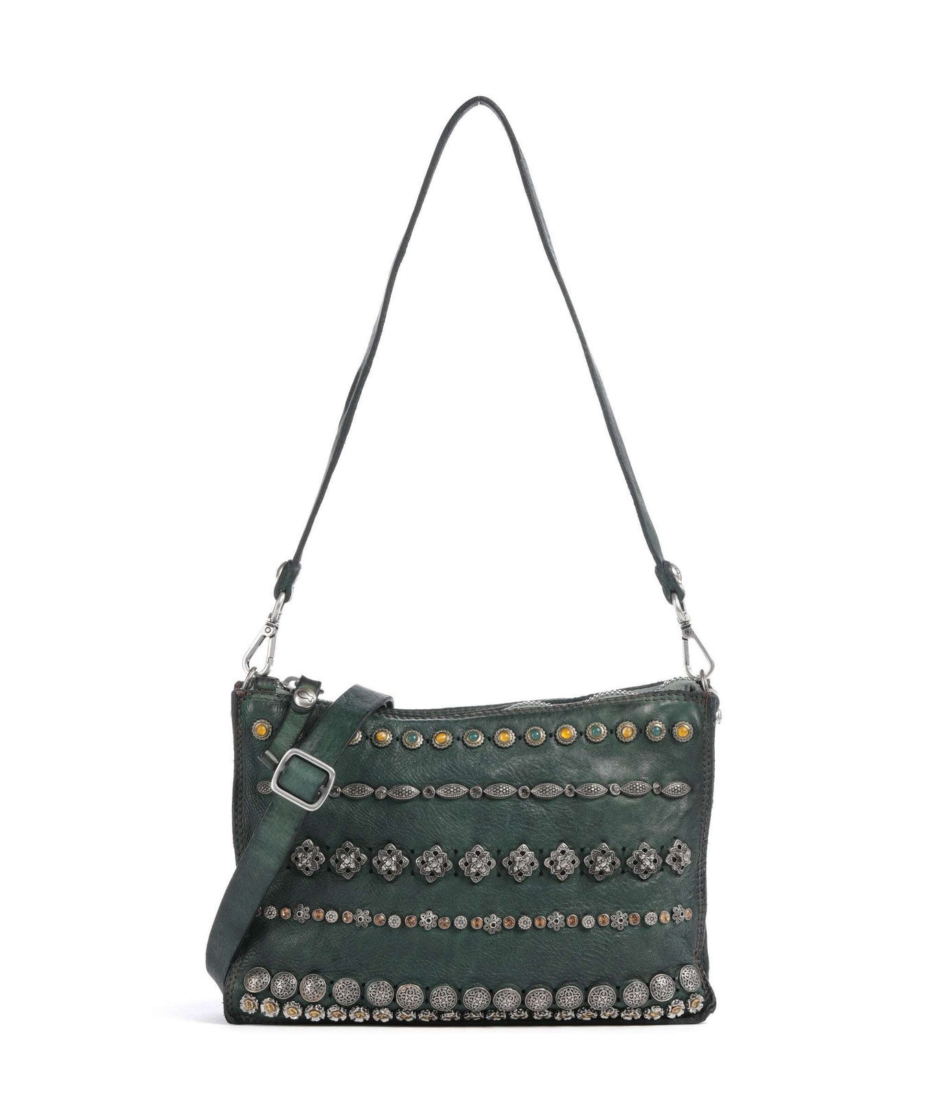 Campomaggi Shoulder bag green bottle