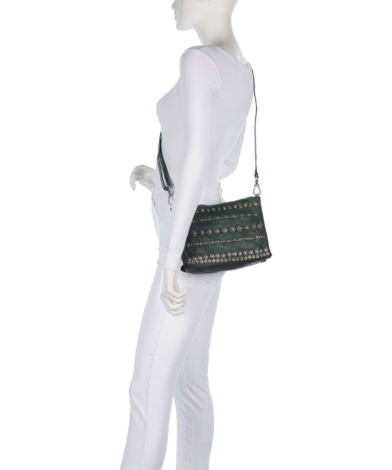 Campomaggi Shoulder bag green bottle