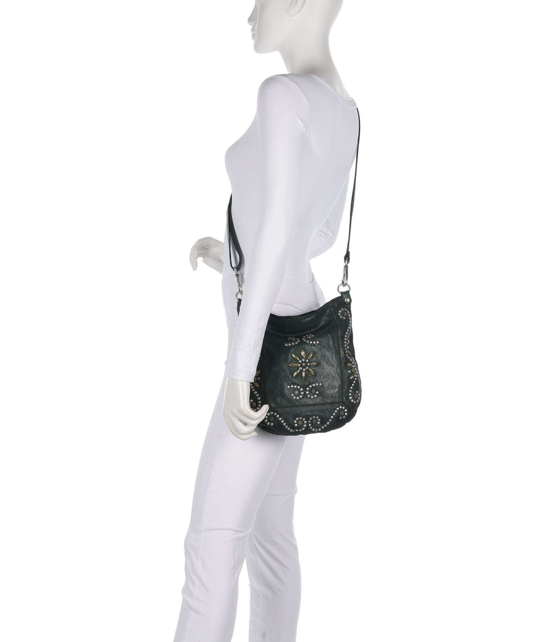 Campomaggi Crossbody bag green bottle