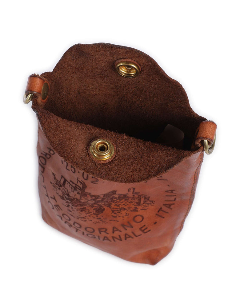 Campomaggi Phone bag cognac
