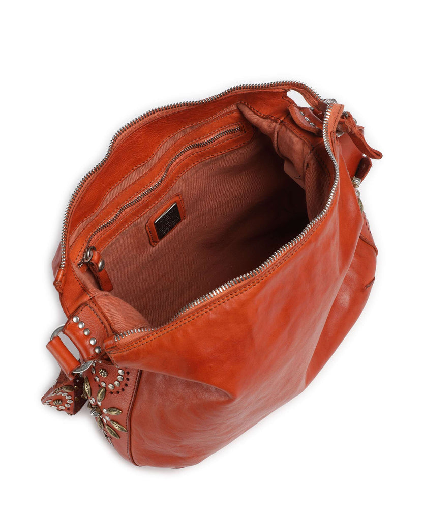 Campomaggi Hobo bag brick