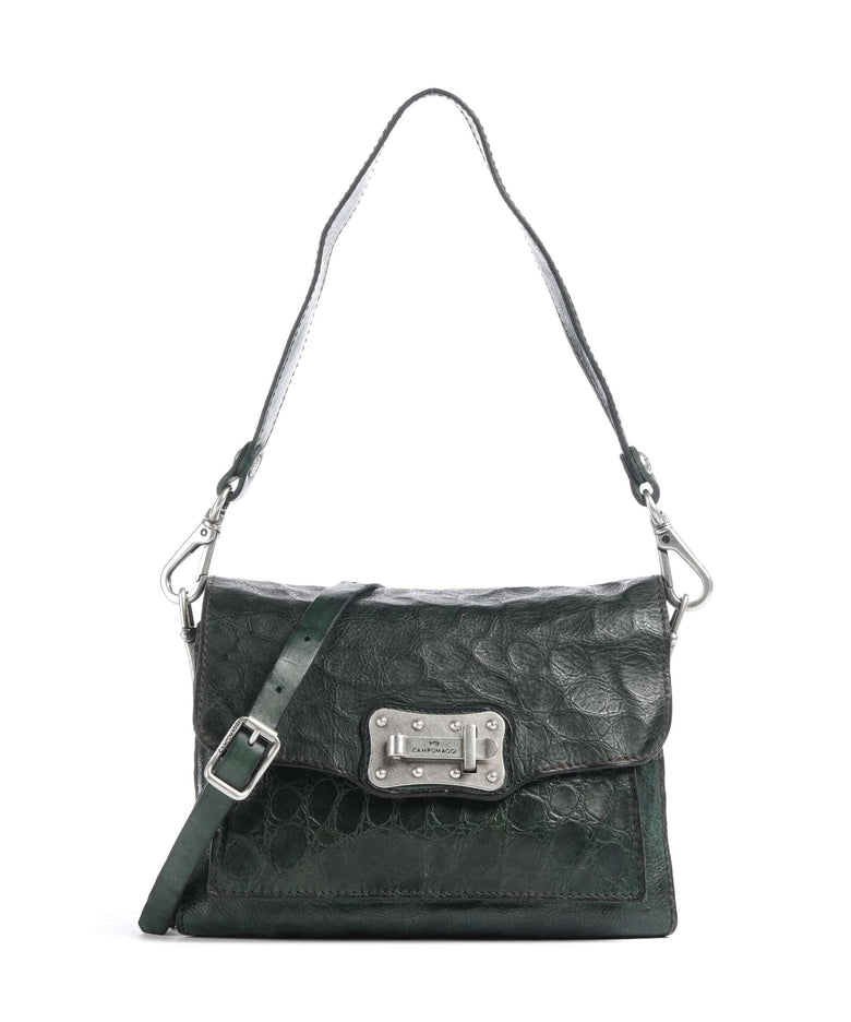 Campomaggi Shoulder bag green bottle