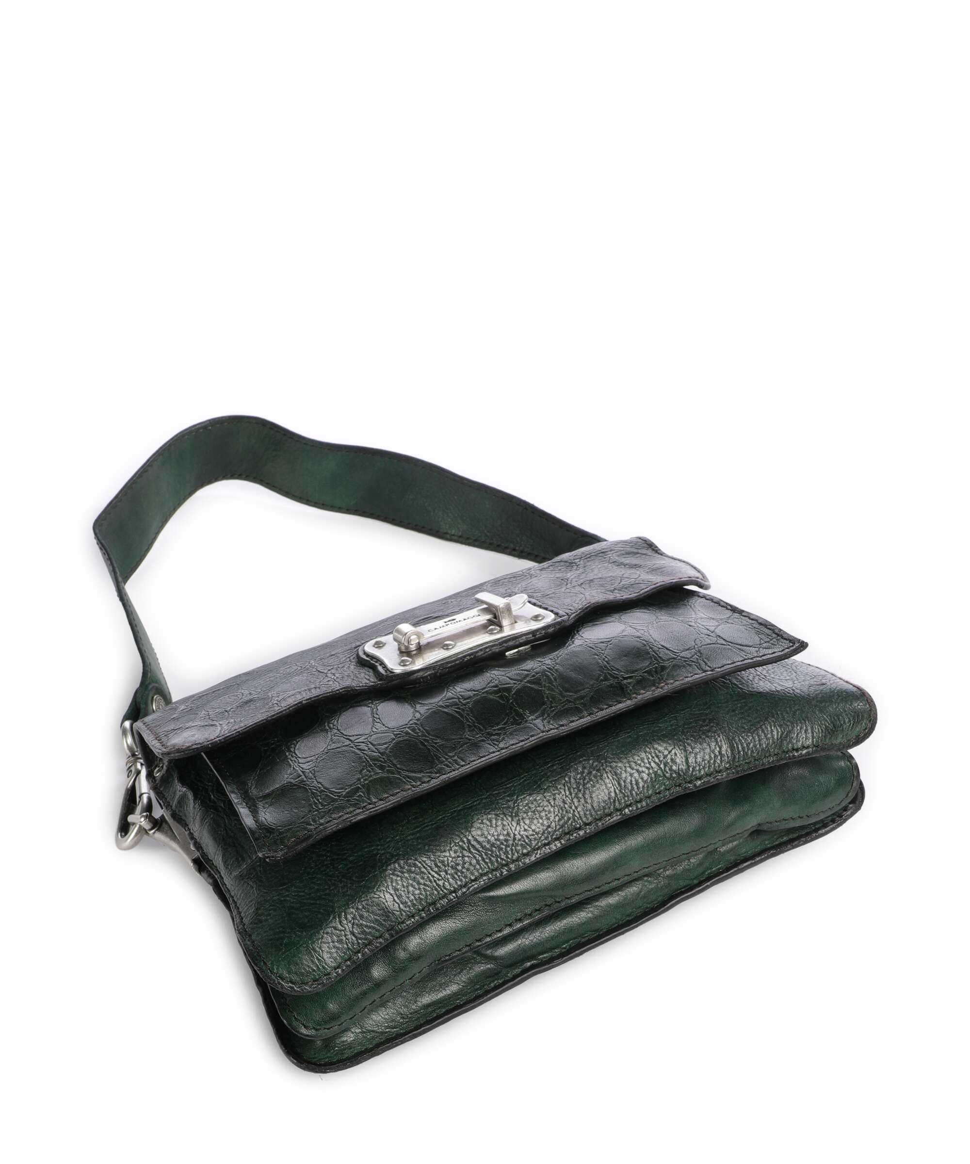 Campomaggi Shoulder bag green bottle