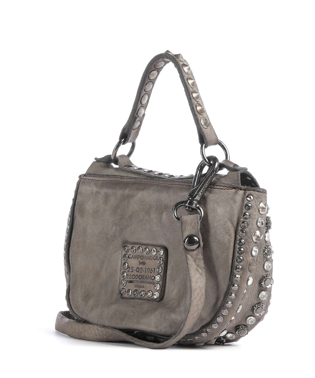 Campomaggi Crossbody bag cement