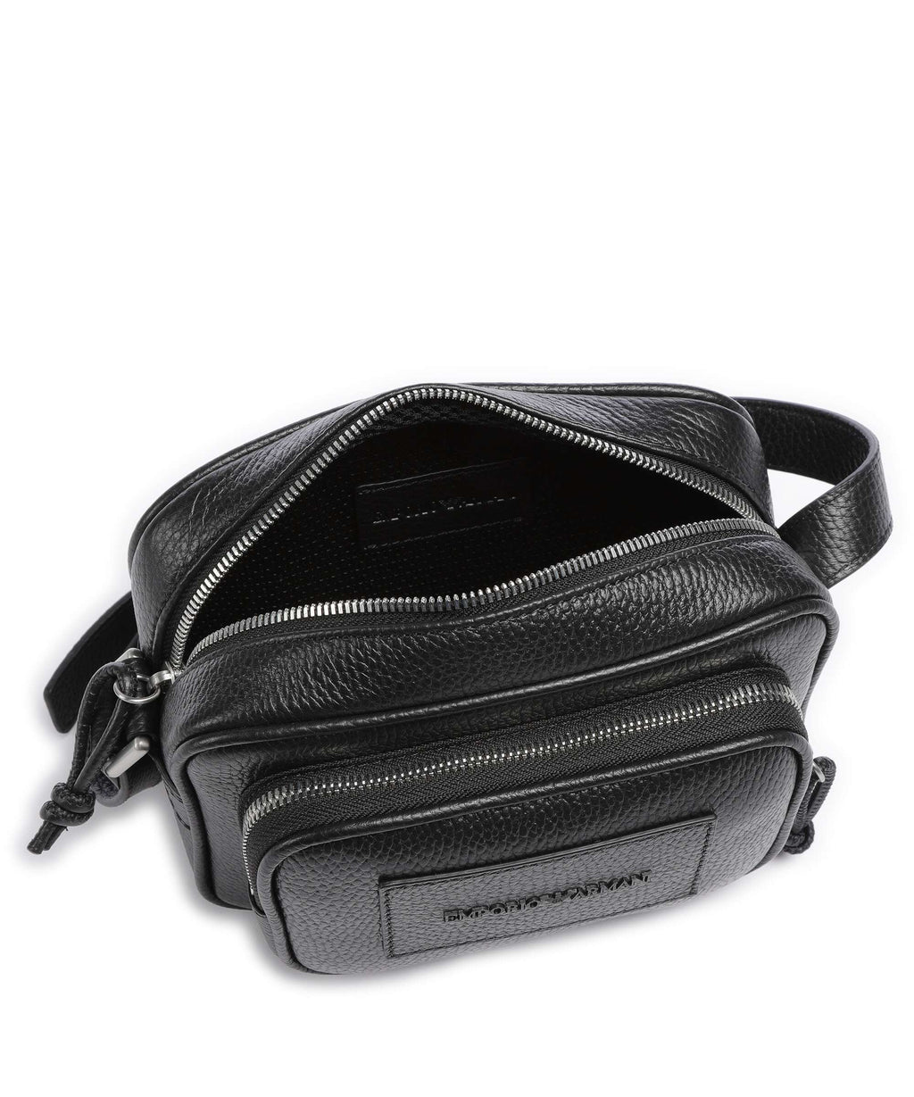 Emporio Armani Business Regenerated Crossbody bag nero 