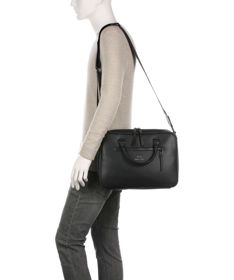 Armani Exchange Briefcase nero