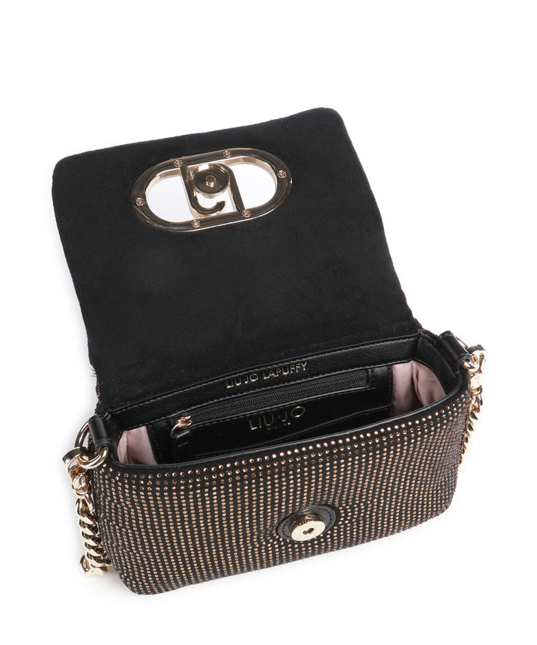 Liu Jo Icon S Shoulder bag nero/brass gold