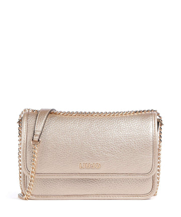 Liu Jo Manhattan S Bolsa tiracolo light gold