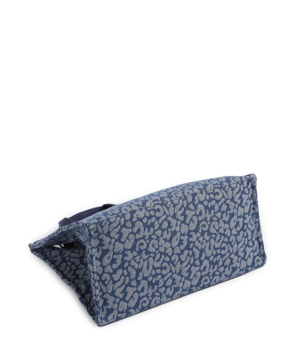 Liu Jo Soft L Handbag den blue animalier
