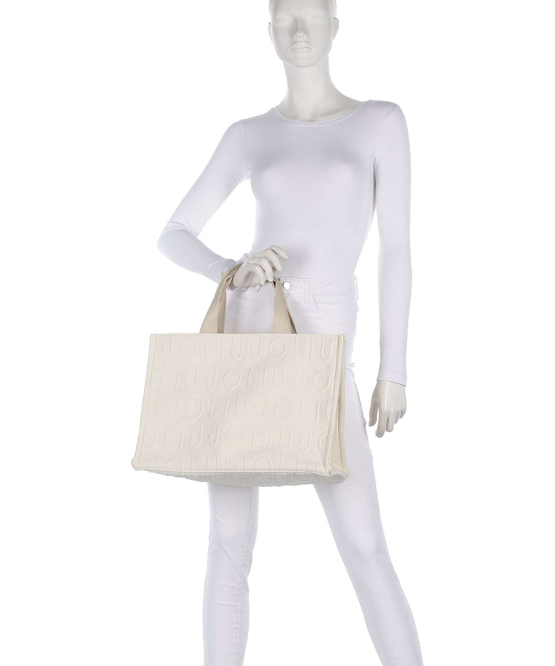 Liu Jo Soft L Handbag white cream