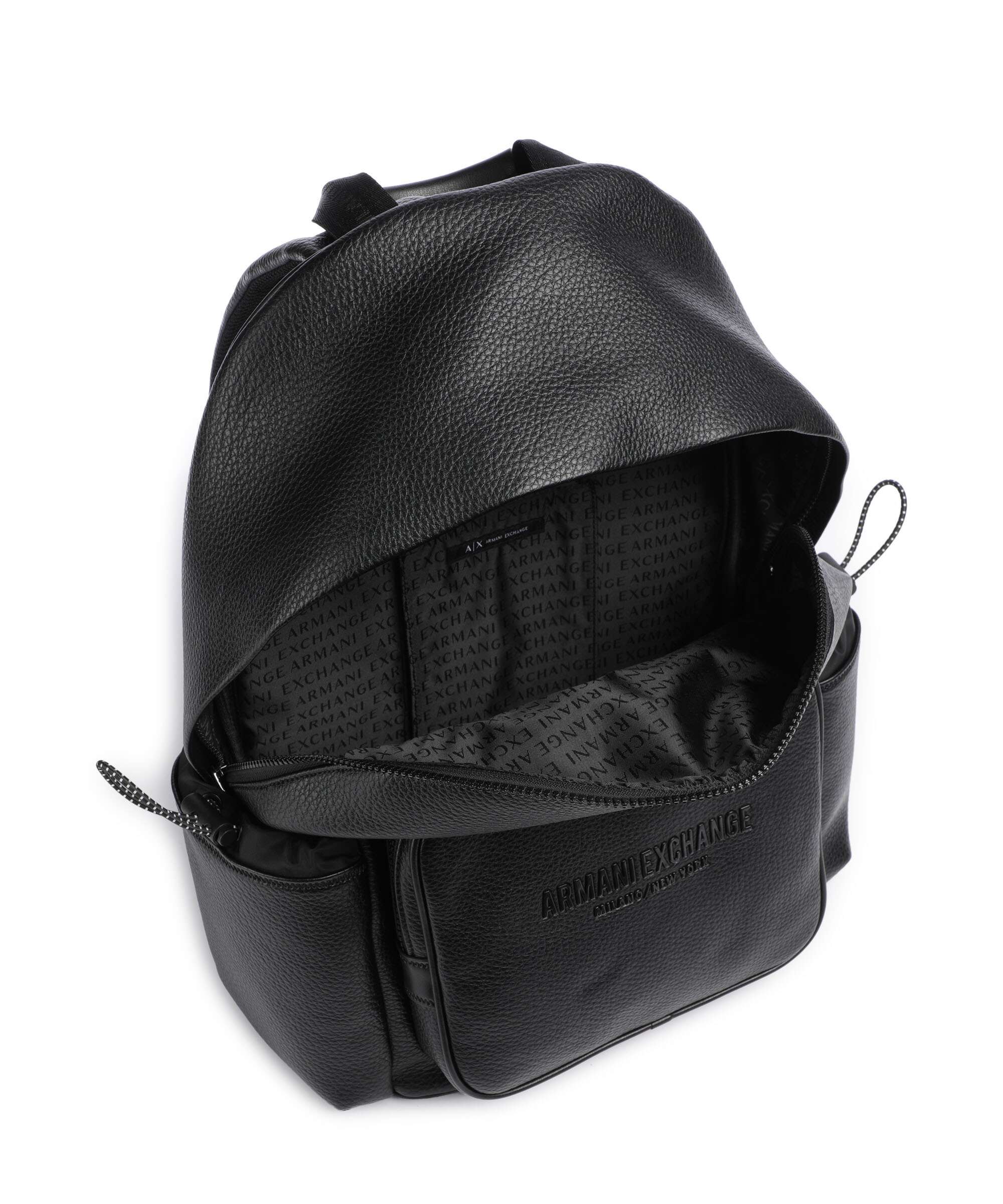 Armani Exchange Miami Backpack black
