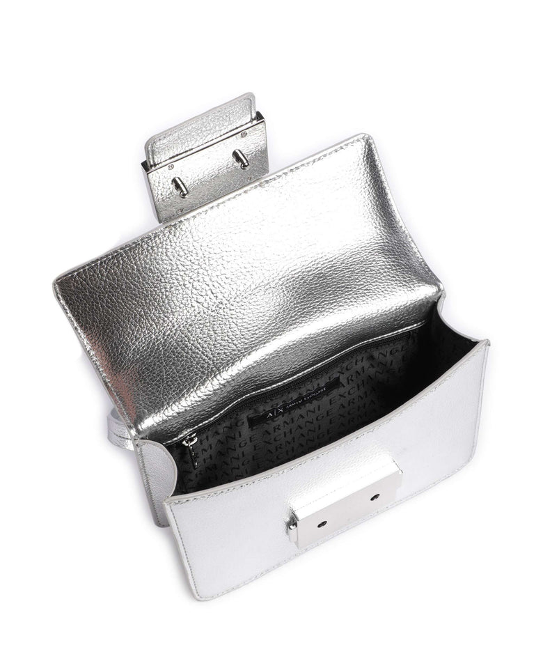 Armani Exchange Jodie S Shoulder bag silver