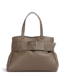 Armani Exchange Susie Soft bolsa shopper dark taupe