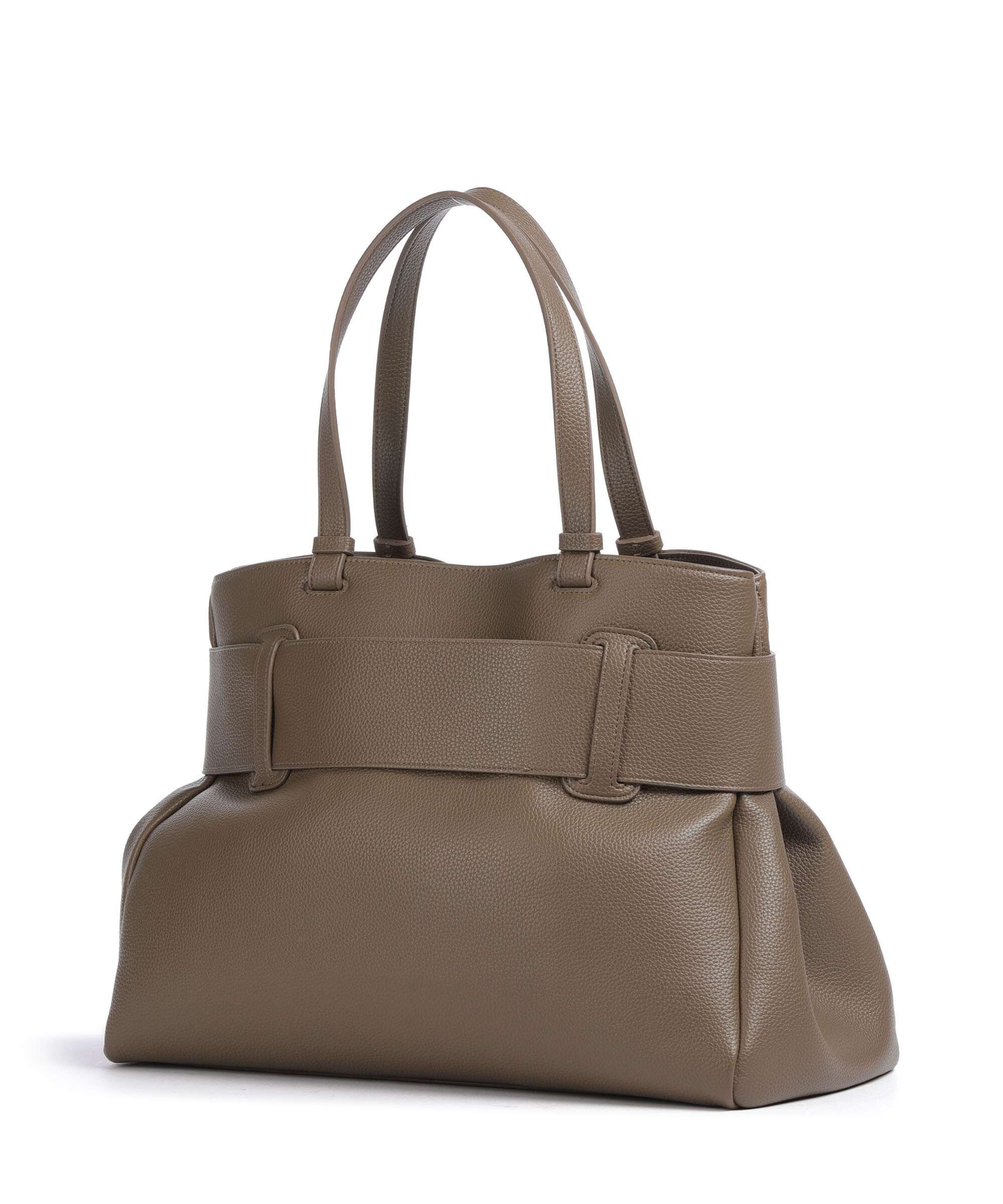 Armani Exchange Susie Soft Tote bag dark taupe