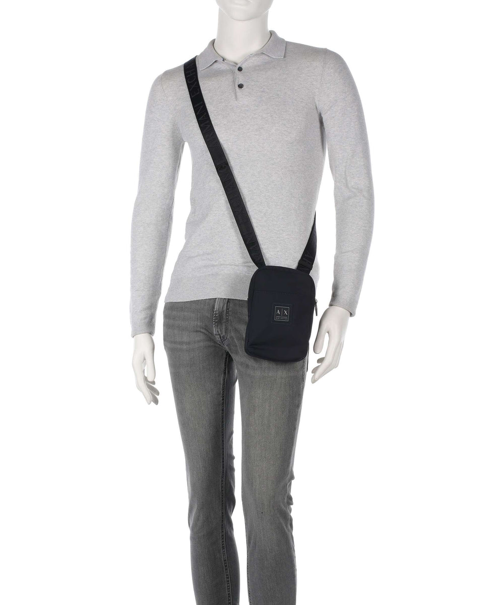 Armani Exchange Blue Edition Crossbody bag deep navy
