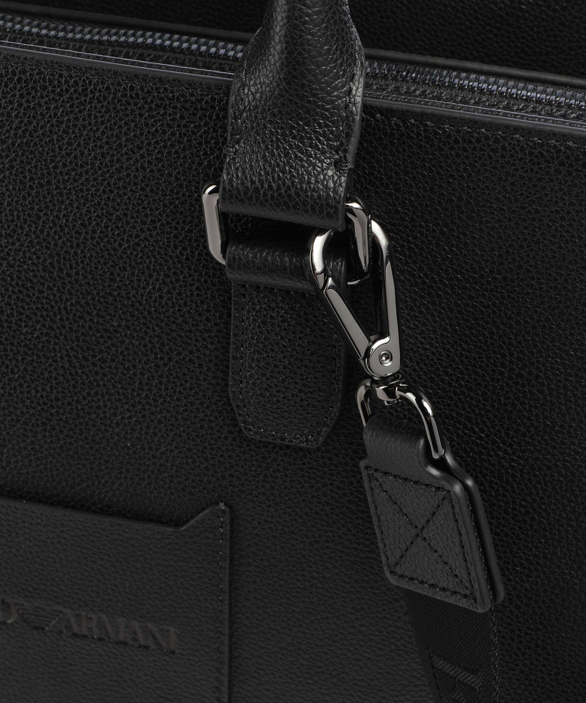 Emporio Armani Milano Briefcase black beauty